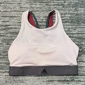 Adidas high neck sports bra - small